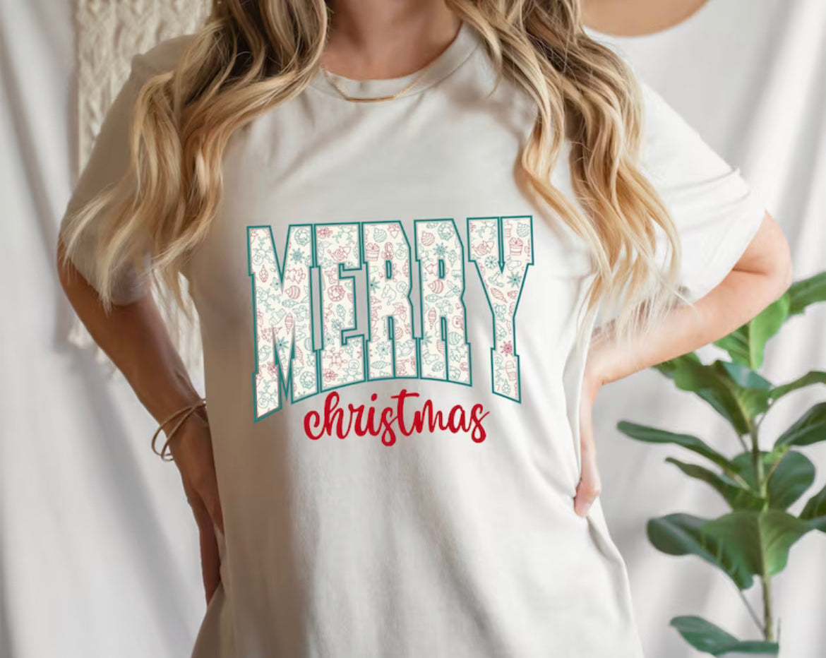 Merry Christmas DTF