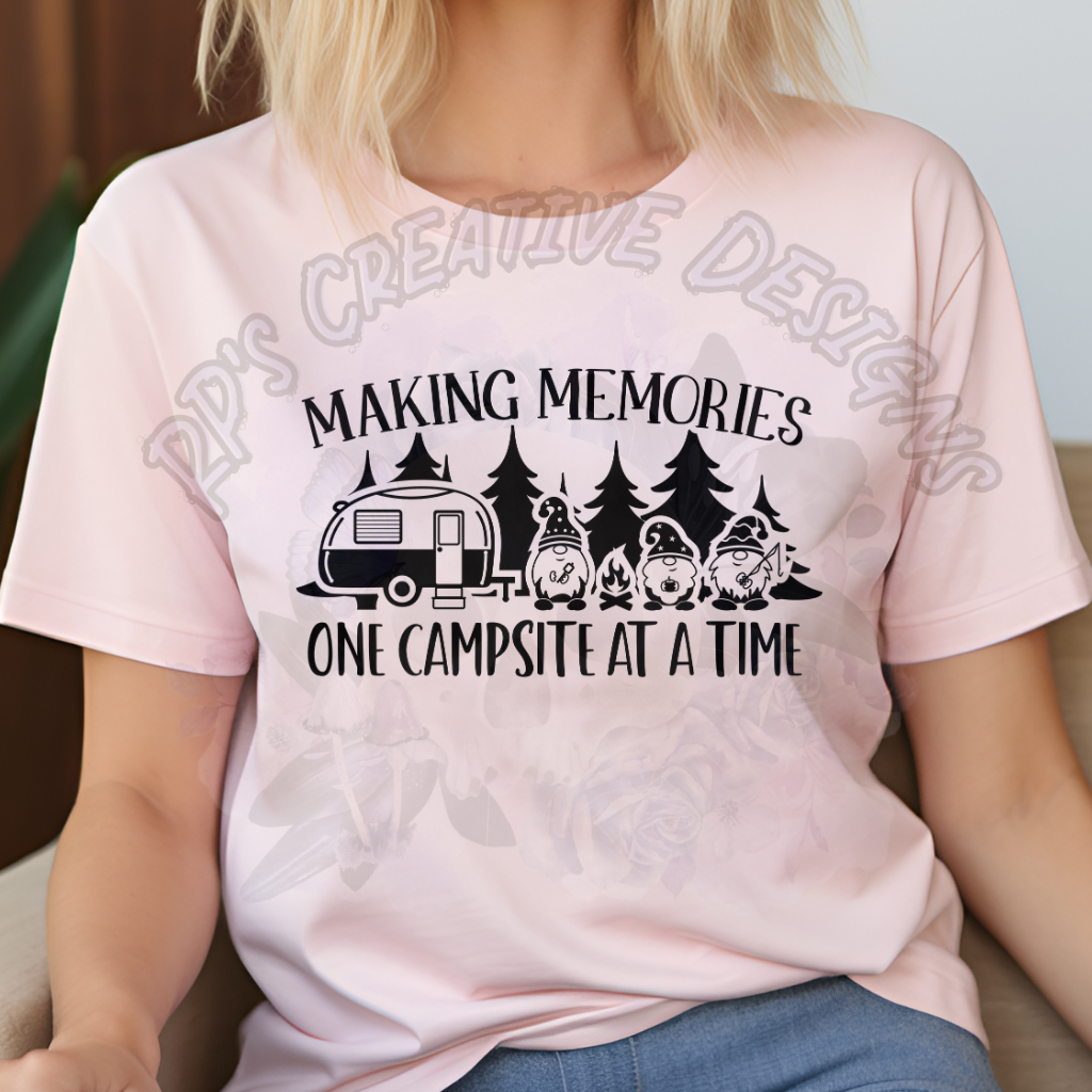 Making Memories One Campsite At A Time Gnomes DTF
