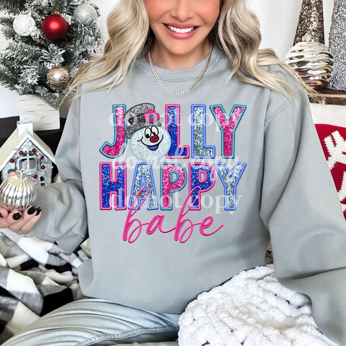 Jolly Happy Babe DTF