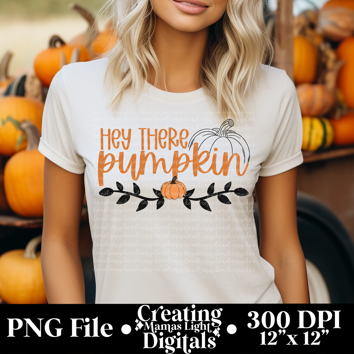 Hey There Pumpkin DTF - TWO DOLLA PALOOZA