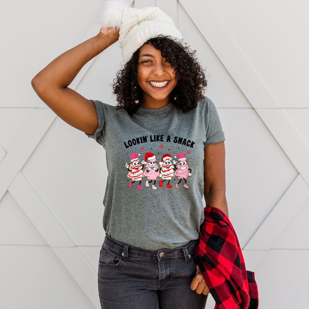 Looking Like A Snack Christmas DTF