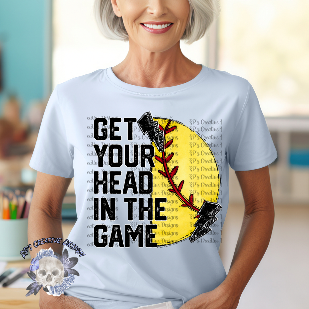 Get Your Head in the Game DTF