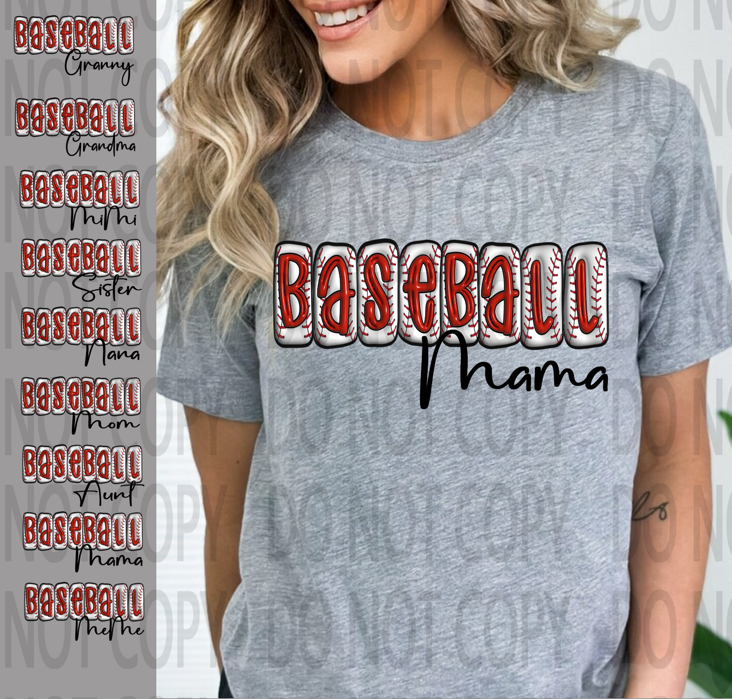 Baseball names DTF