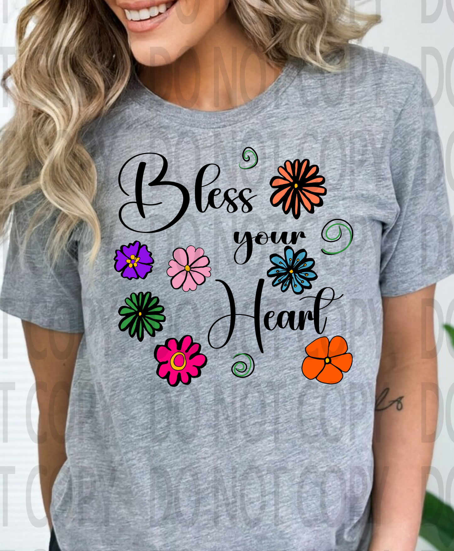 Bless Your Heart DTF