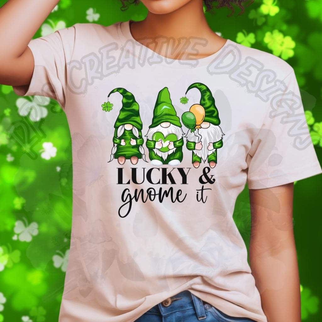 Lucky & Gnome It DTF