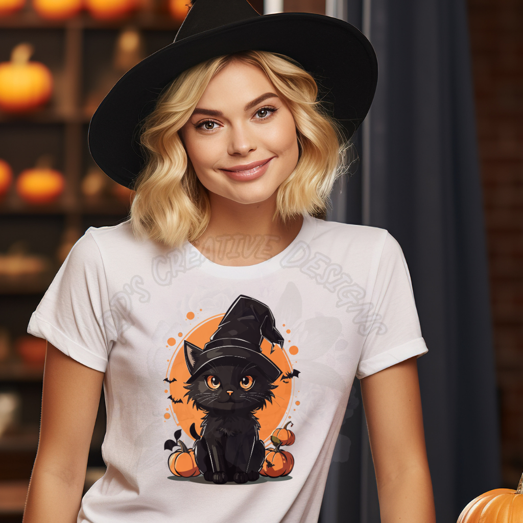 Halloween Kitty DTF