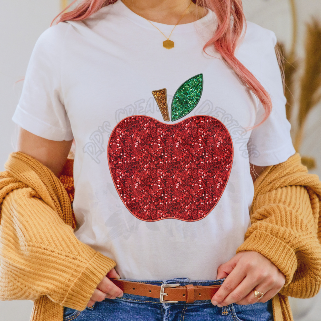 School Apple DTF