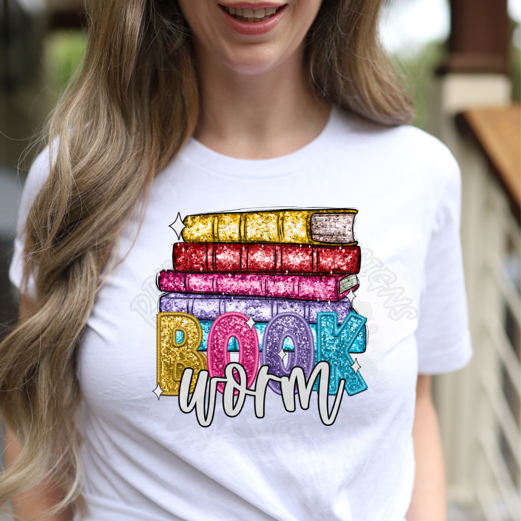 Book Worm DTF