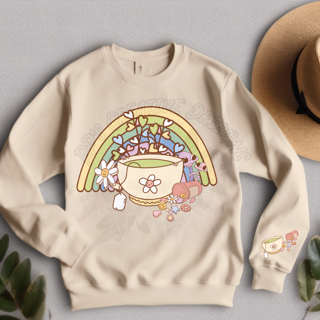 Hot Tea and Happy Meds Tee