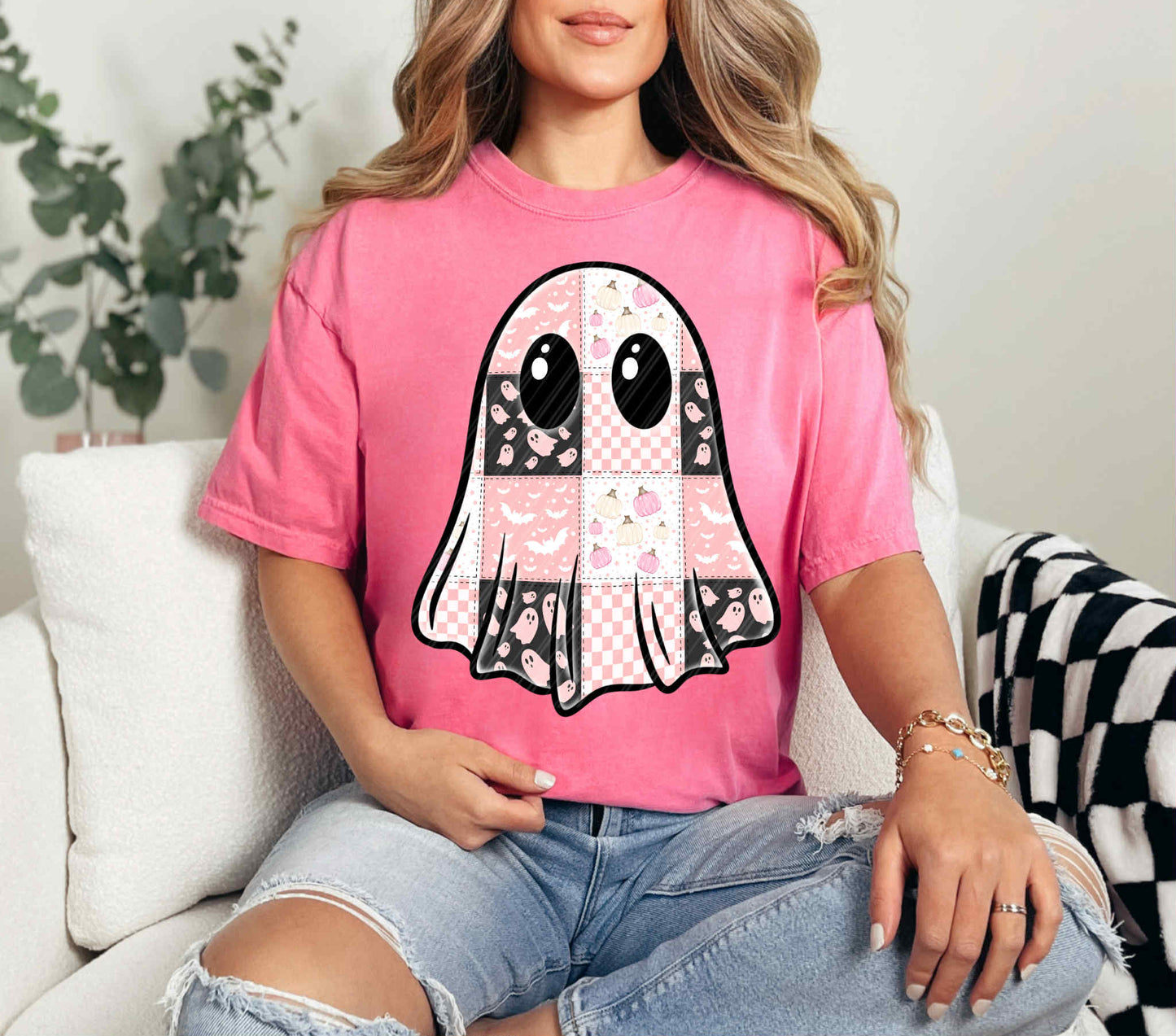 Patchwork Ghost Sunday Special DTF