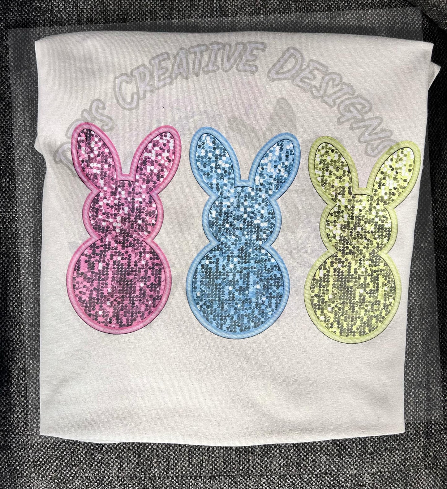 Faux Embroidery & Sequin Peeps