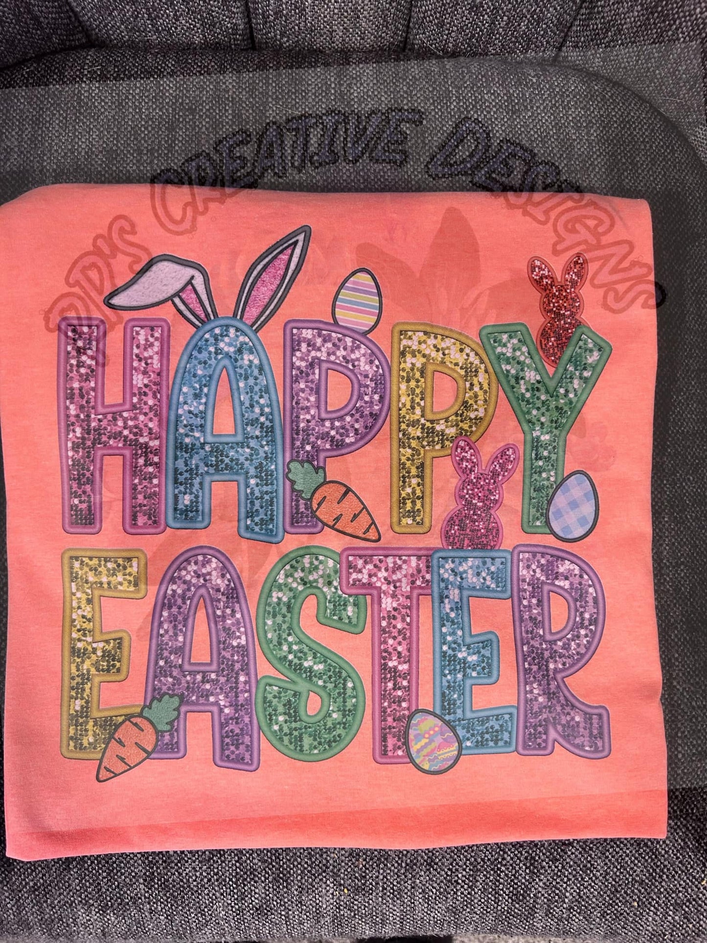 Happy Easter - Easter Alpha DTF