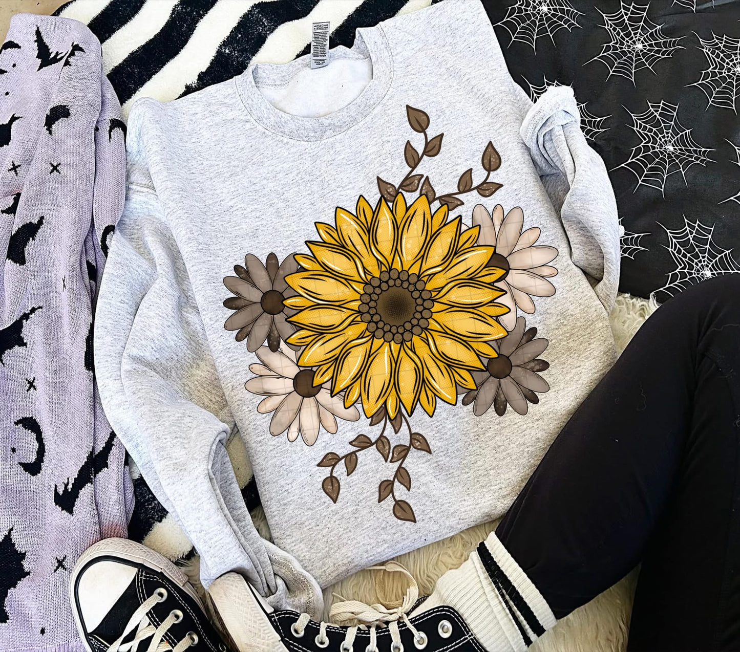 Sunflower Fall Florals DTF