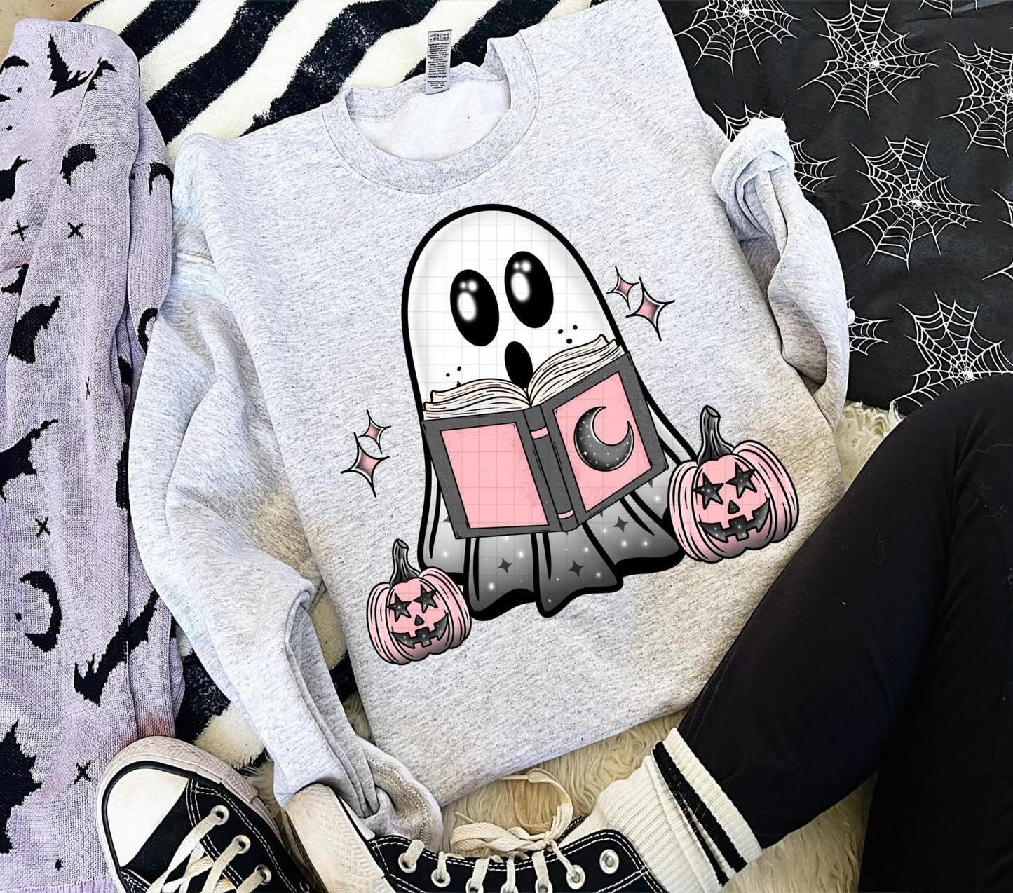 Bookish Ghost DTF