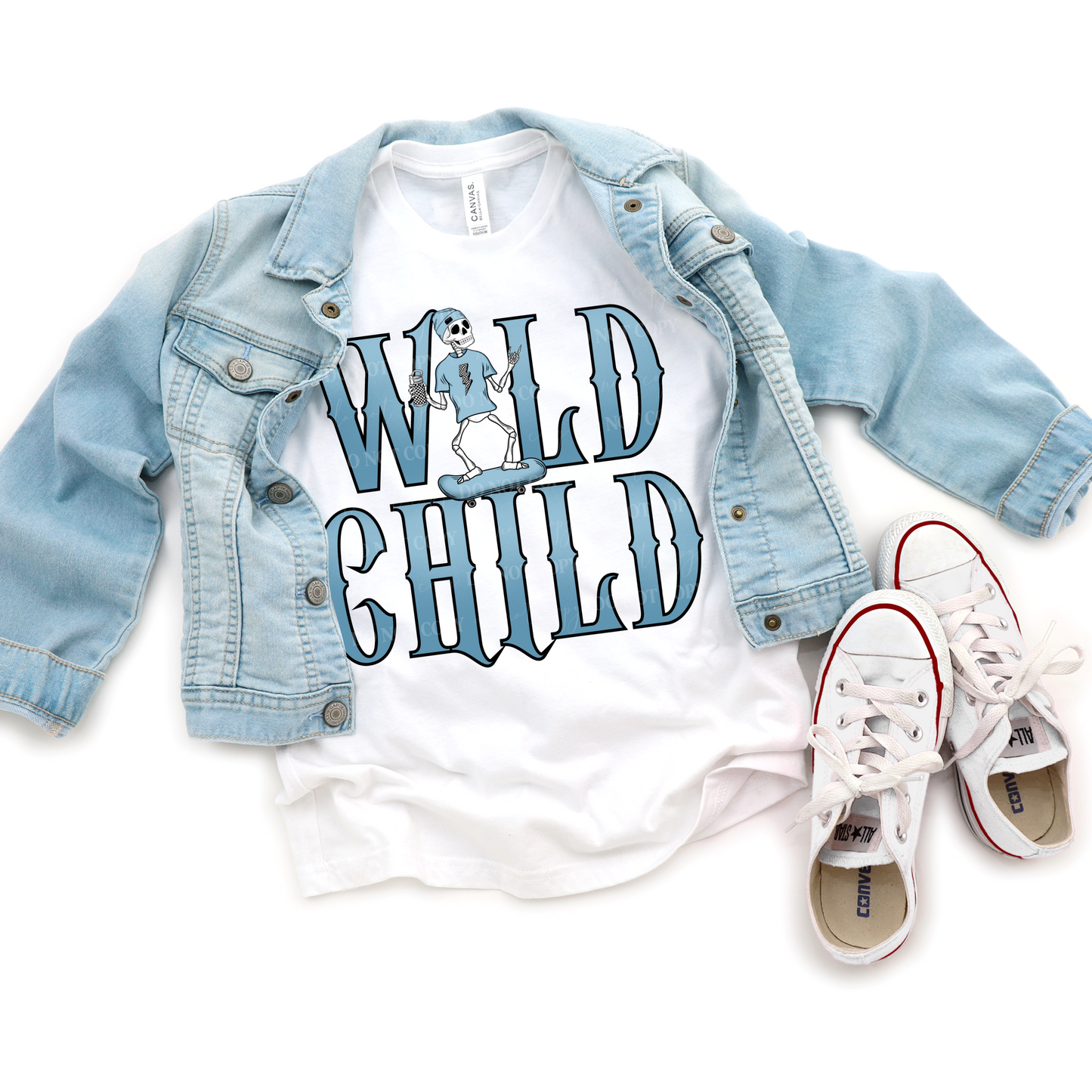 Wild Child Blue DTF