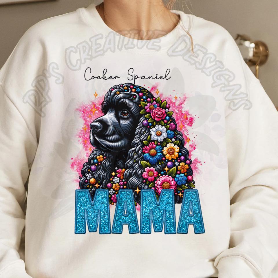 Dog Mama-Cocker Spaniel DTF