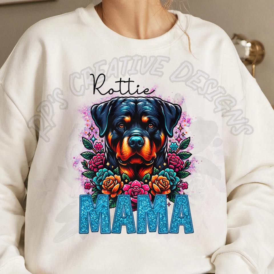 Dog Mama-Rottie DTF