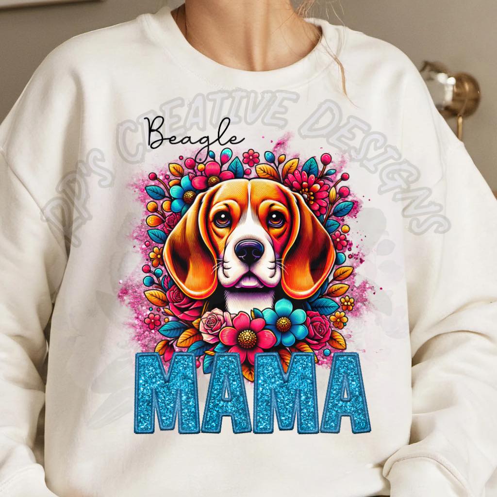 Dog Mama-Beagle DTF