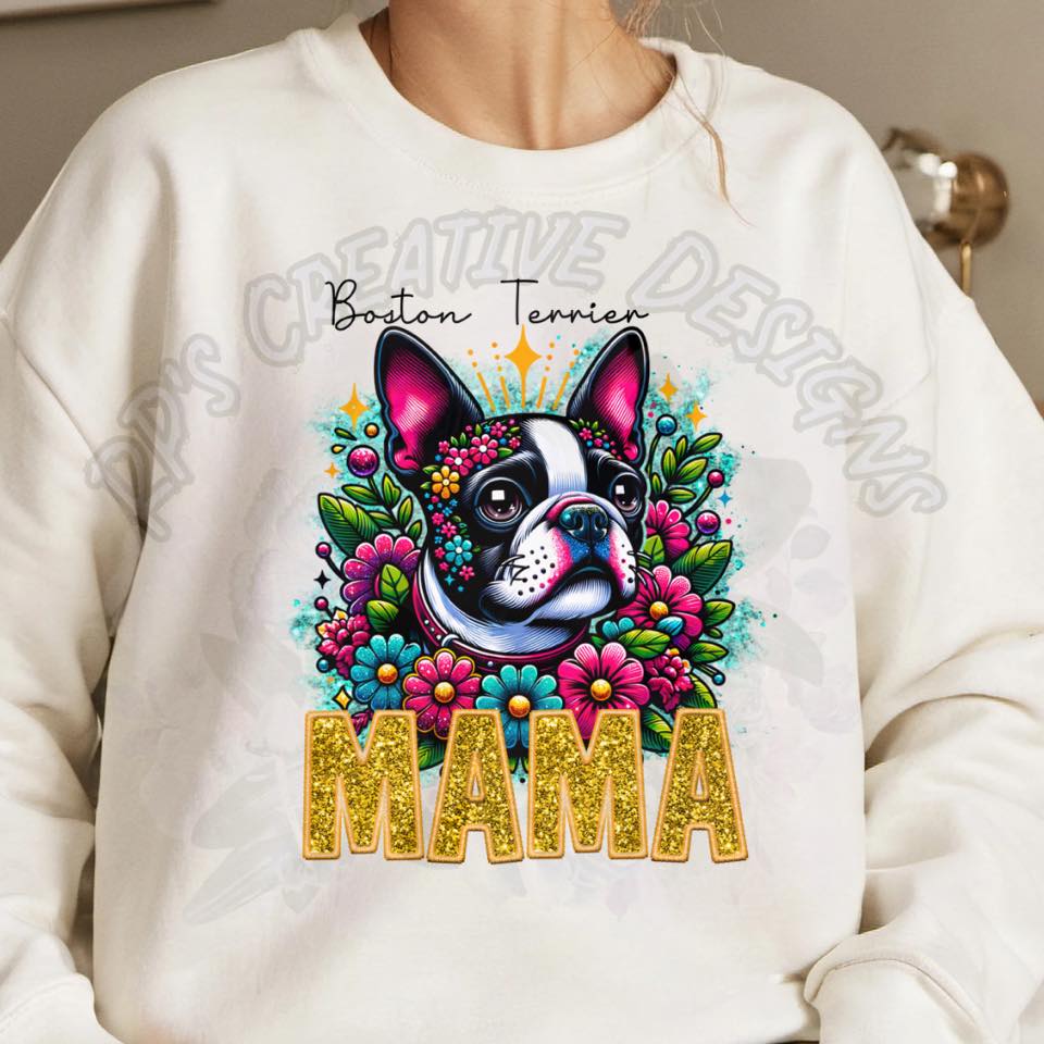 Dog Mama-Boston Terrior DTF