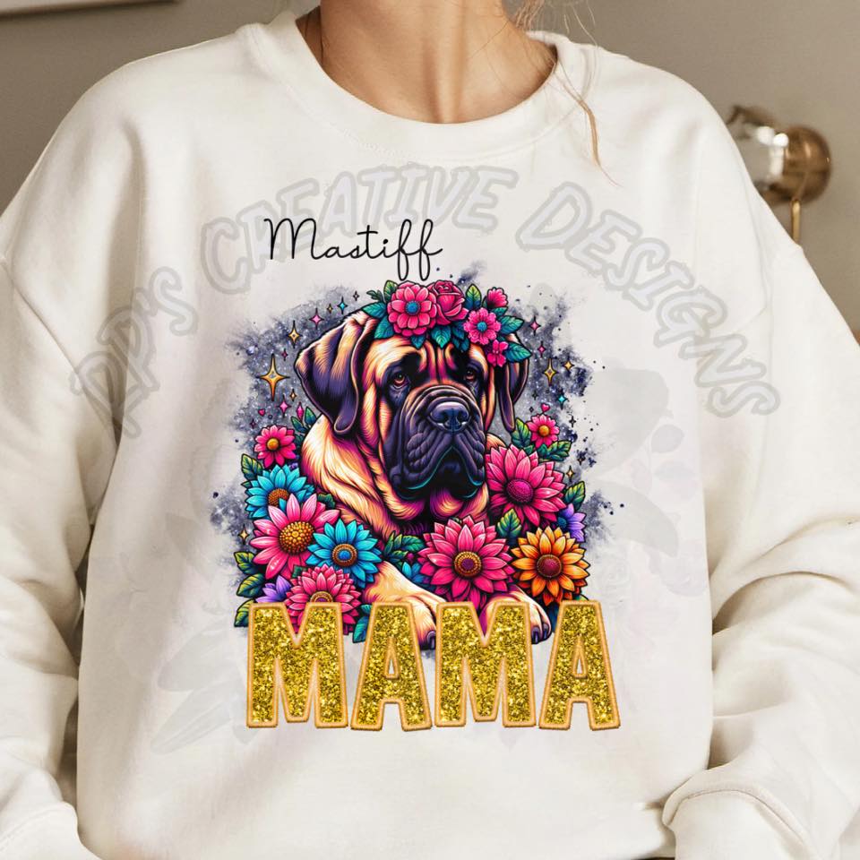 Dog Mama-Mastiff DTF