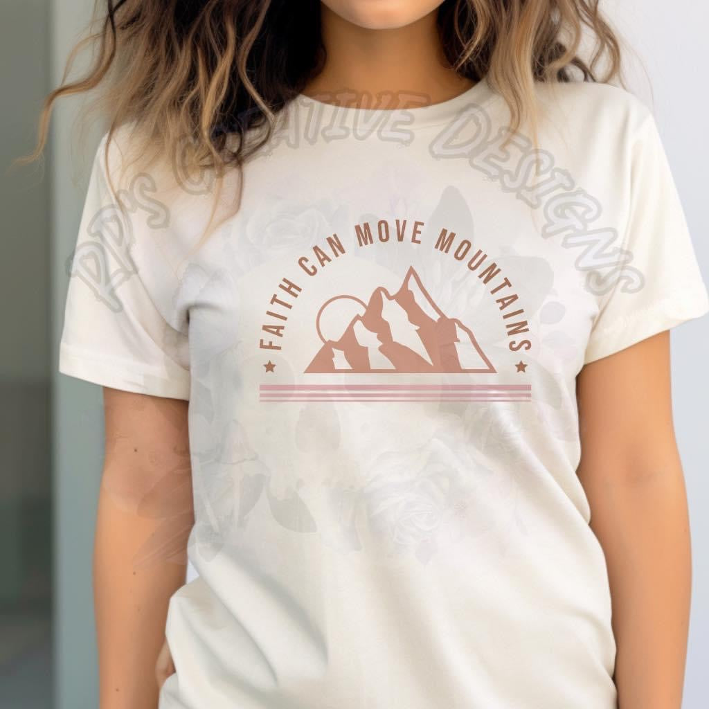 Faith Can Move Mountains DTF