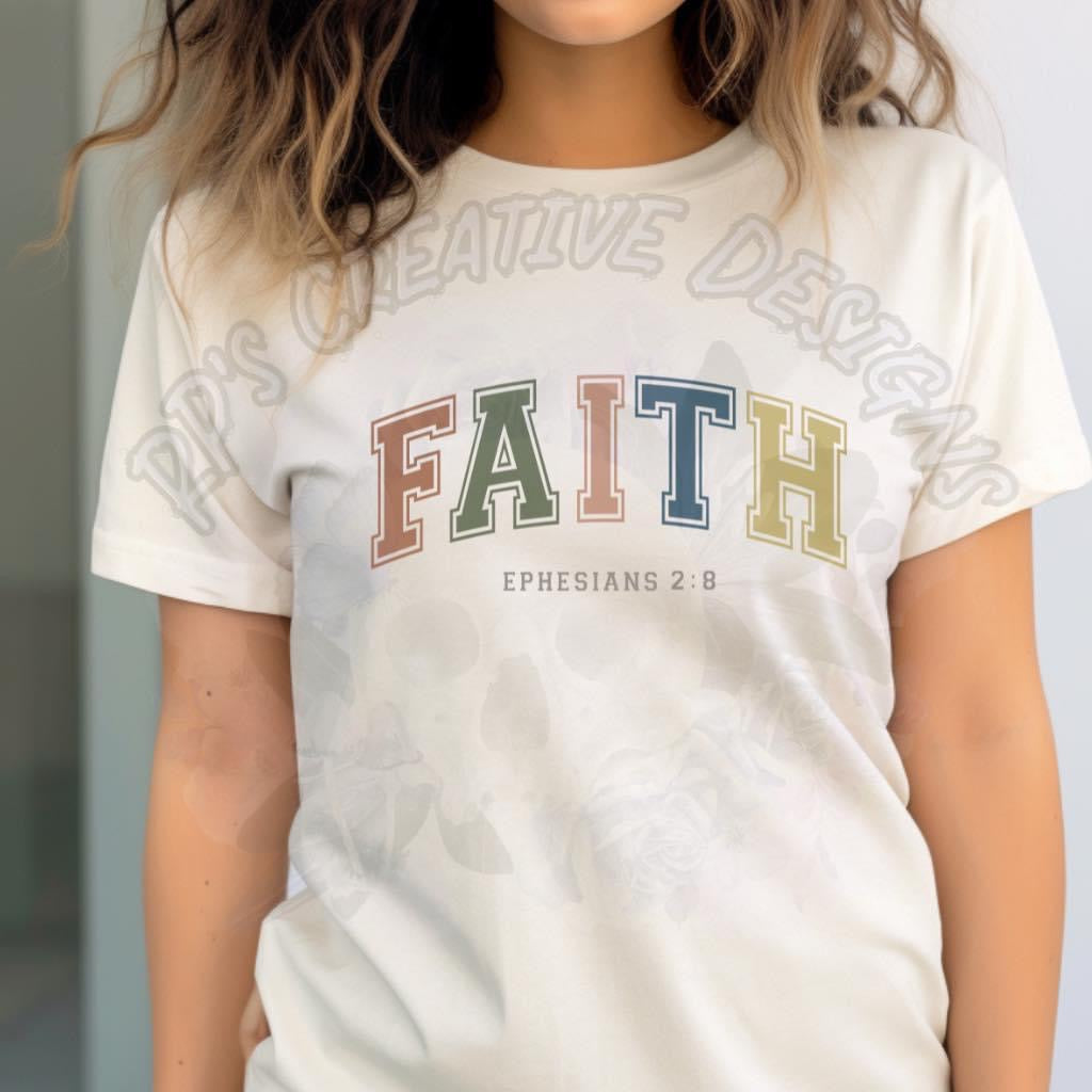 Faith colorful DTF