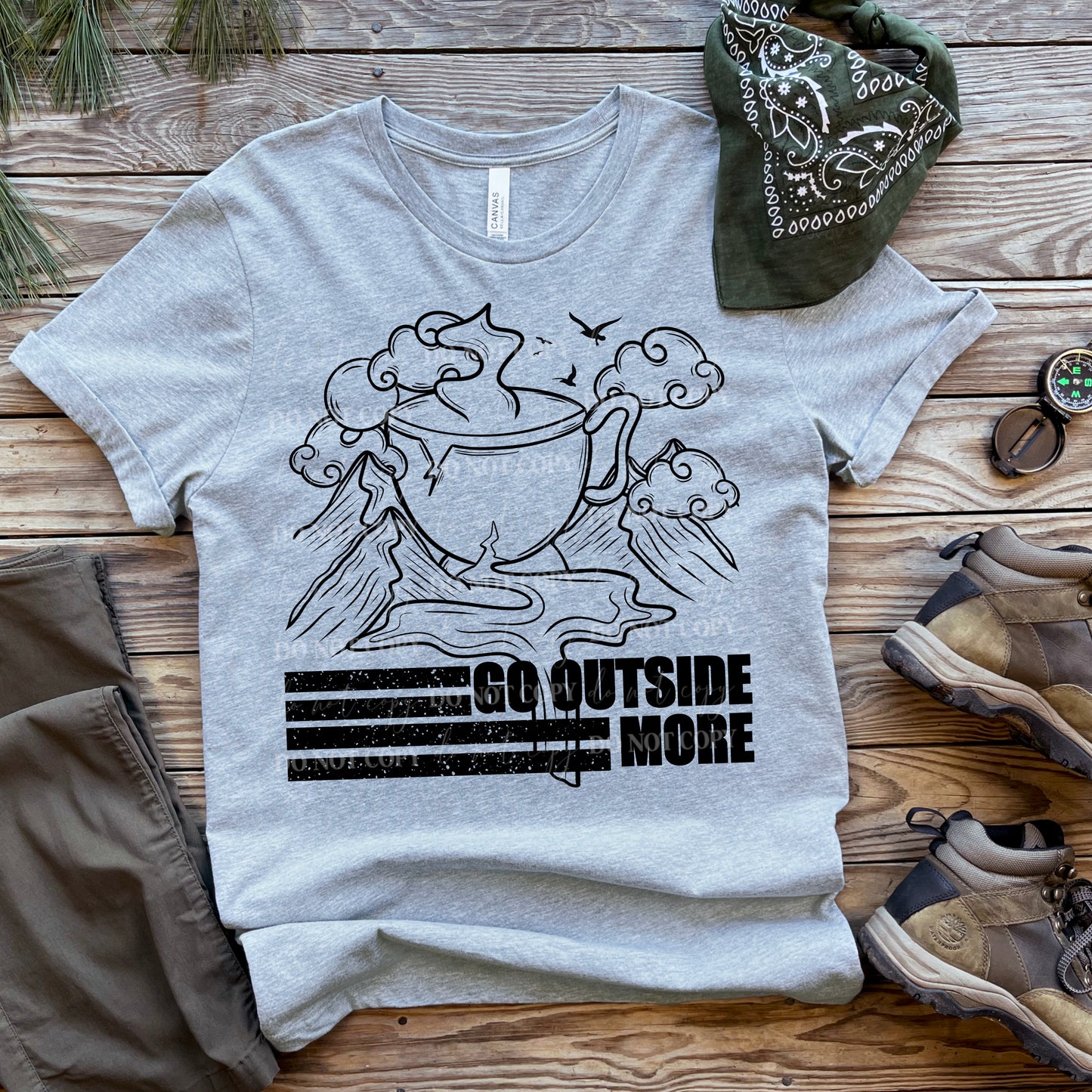 Go Outside More DTF
