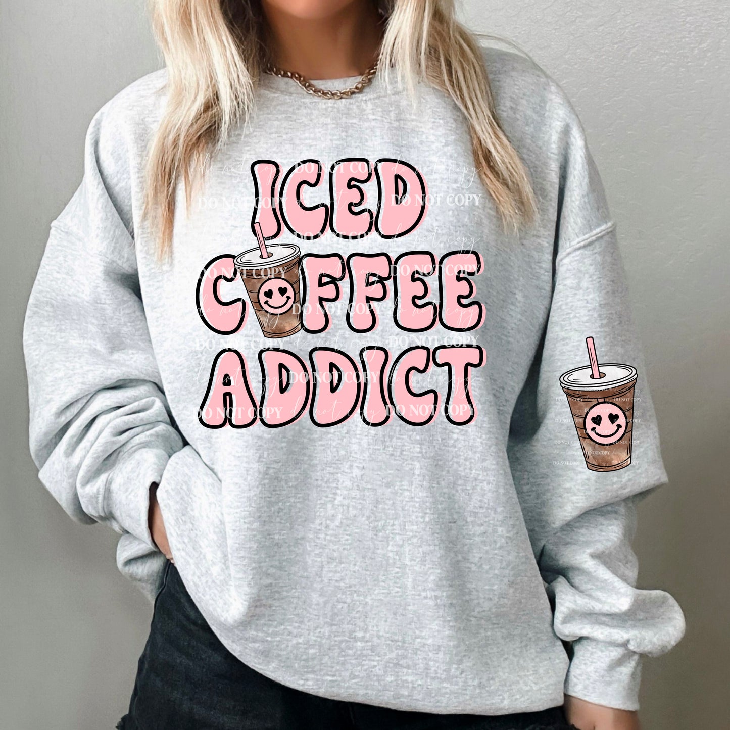 Iced Coffee Addict DTF