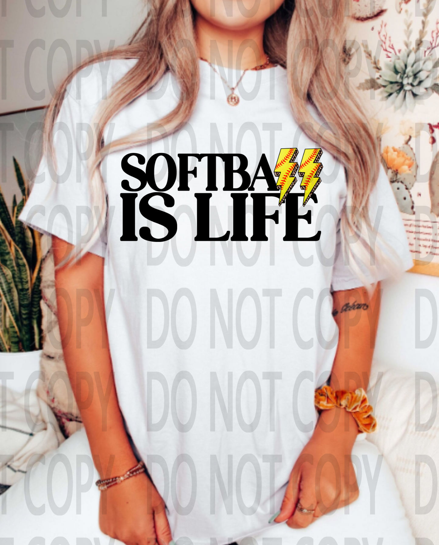 Softball Is Life DTF