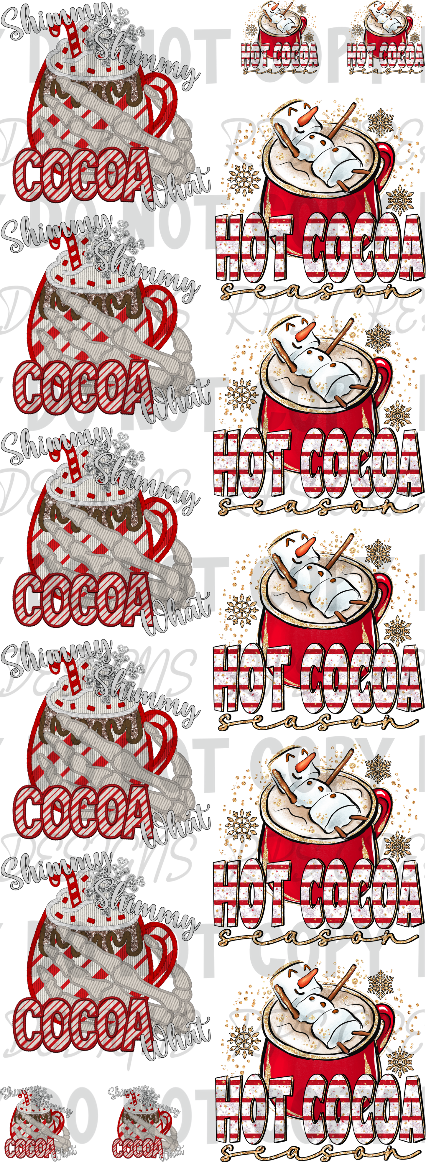 CHRISTMAS Premade Gang Sheets 10-13-24