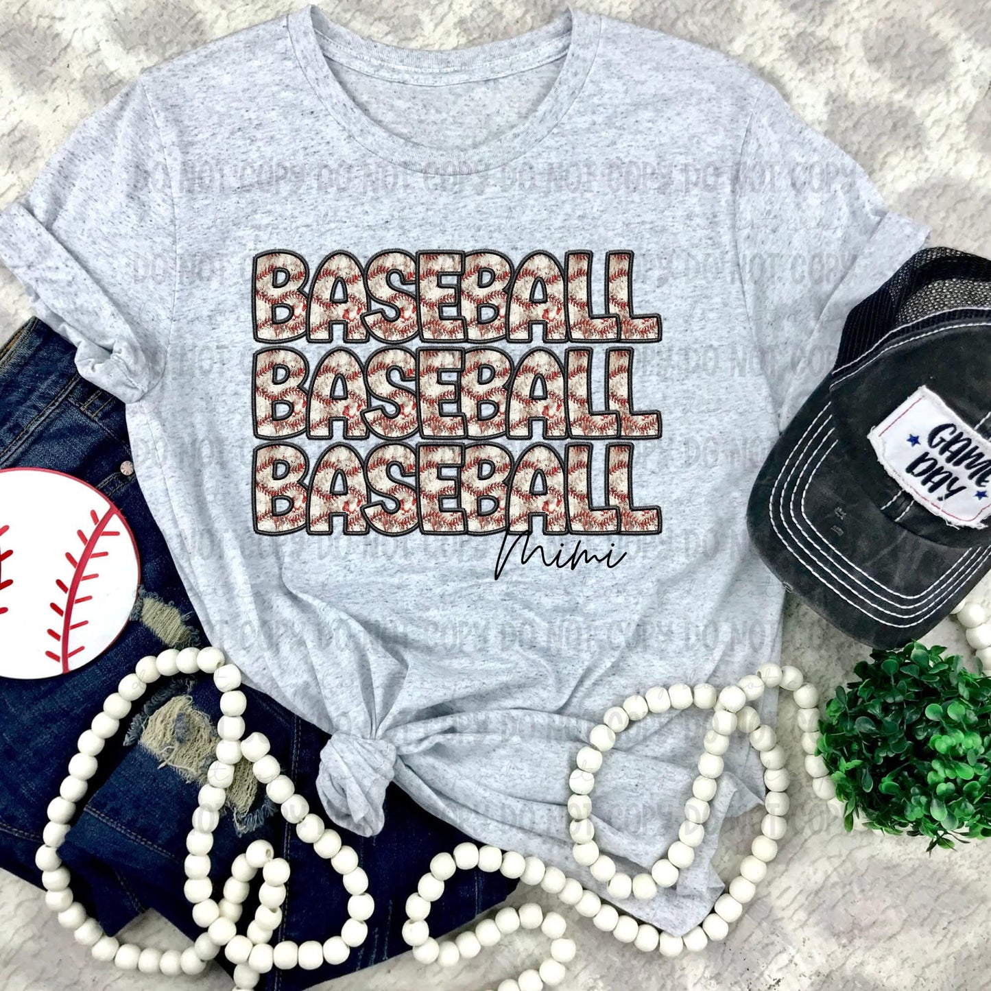 baseball mimi DTF