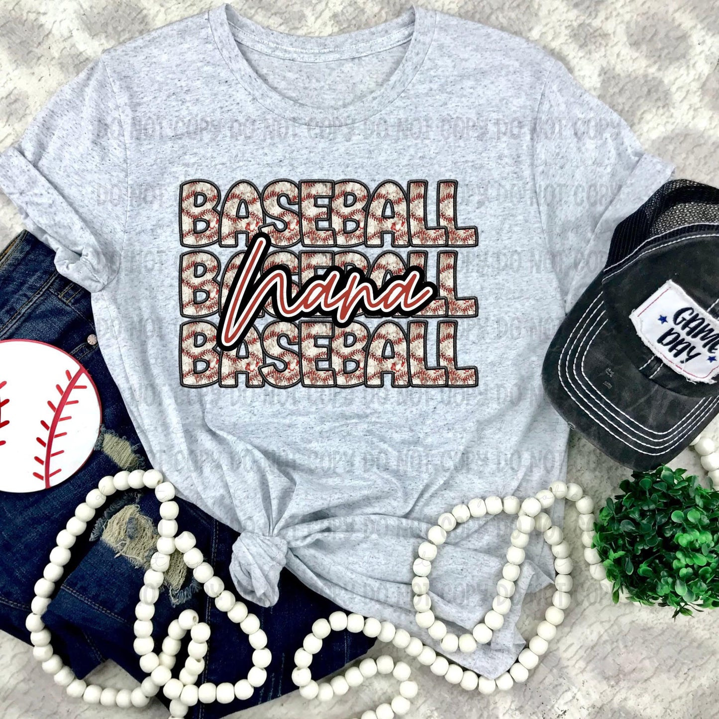 baseball nana DTF