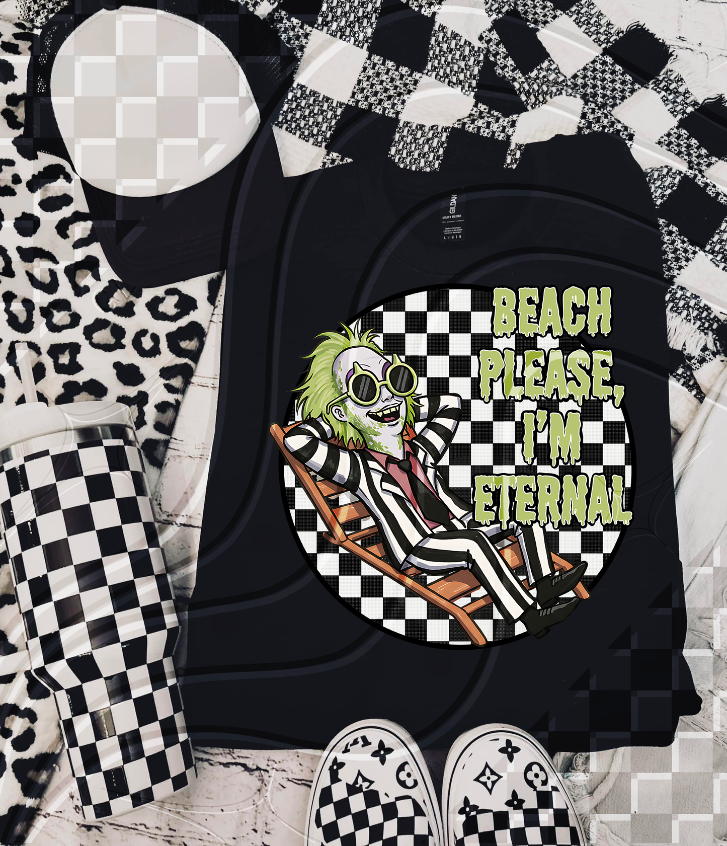 Beach Please I'm Eternal DTF
