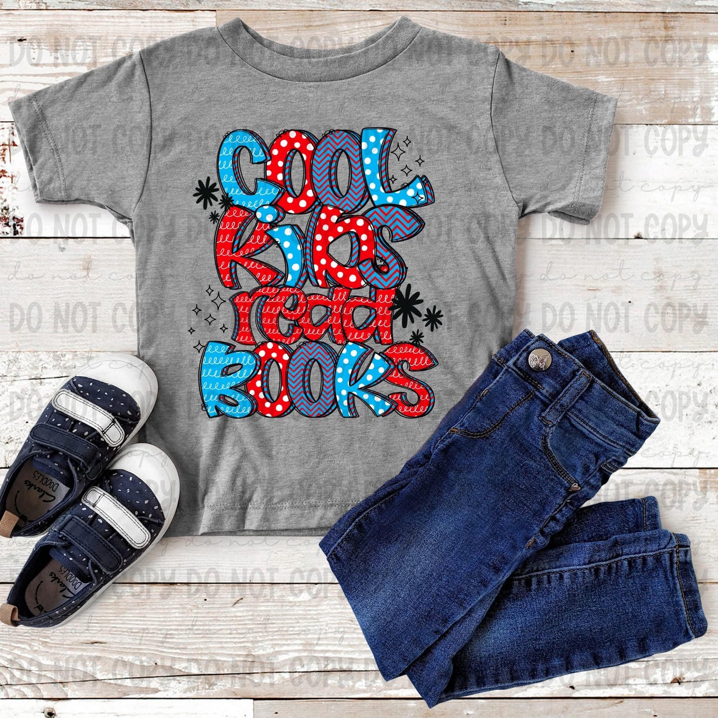 Cool kids read books DTF