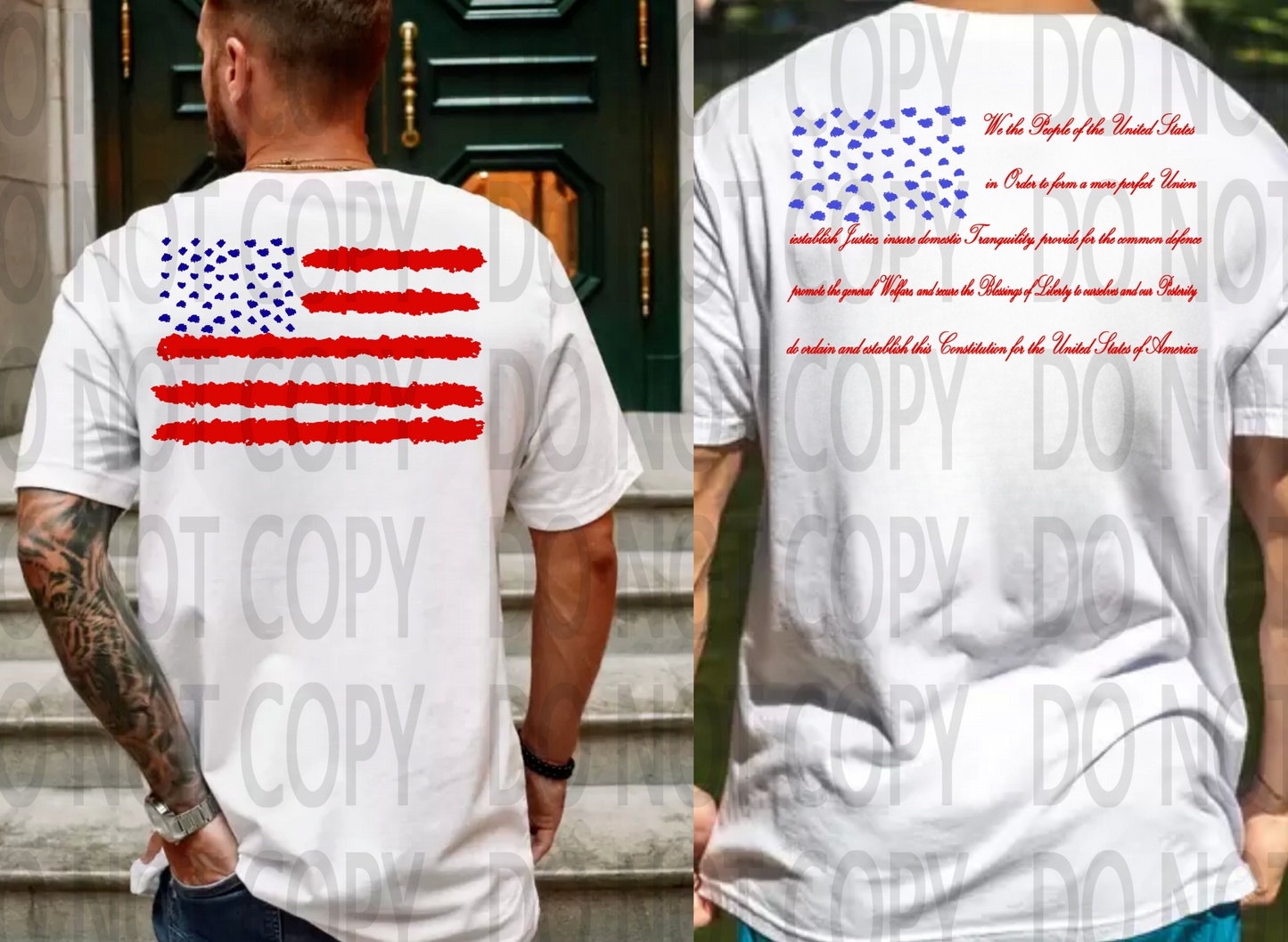 Flag or Flag Text DTF