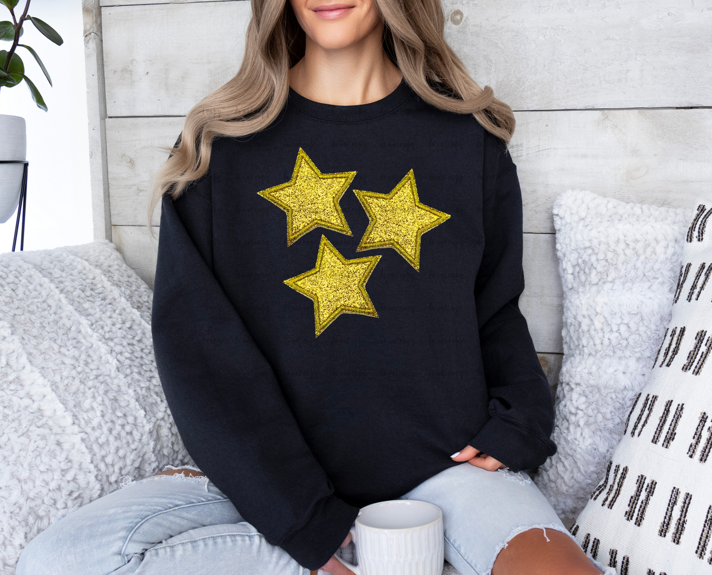 3 Gold Stars DTF