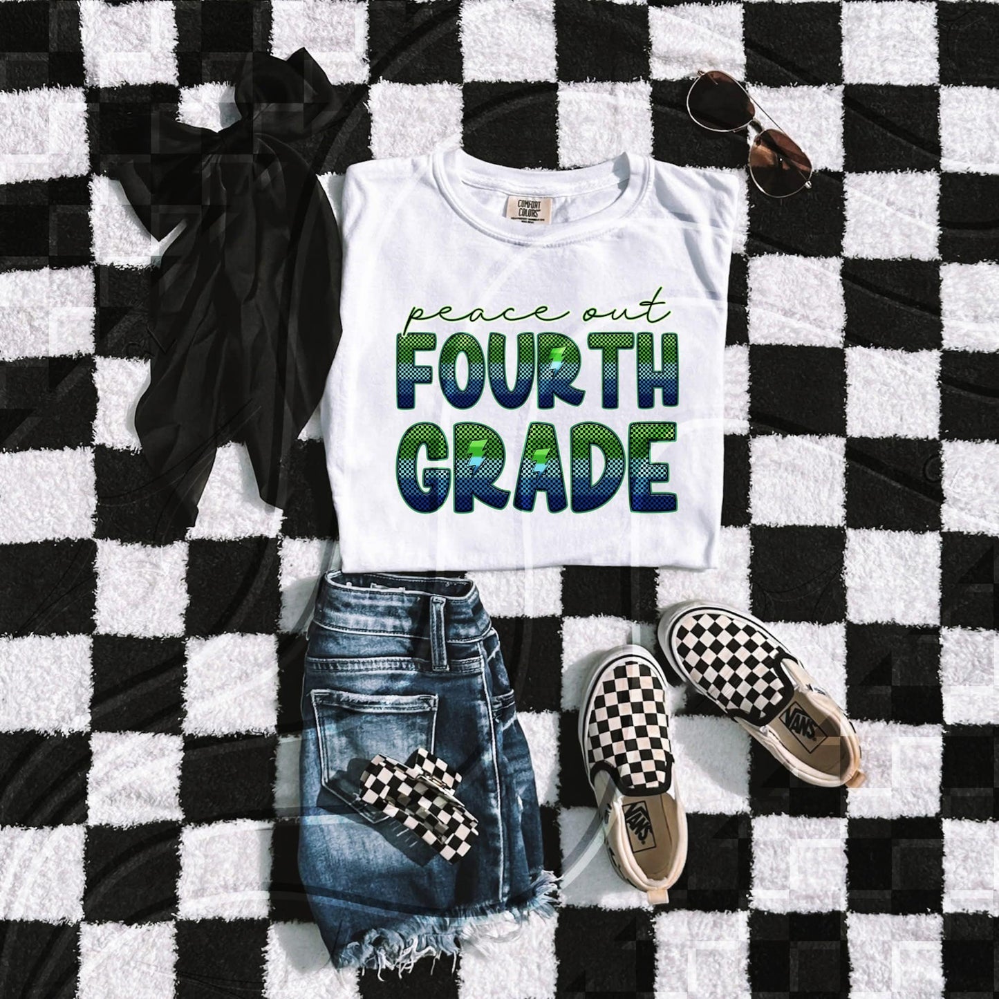 Peace out fourth grade DTF