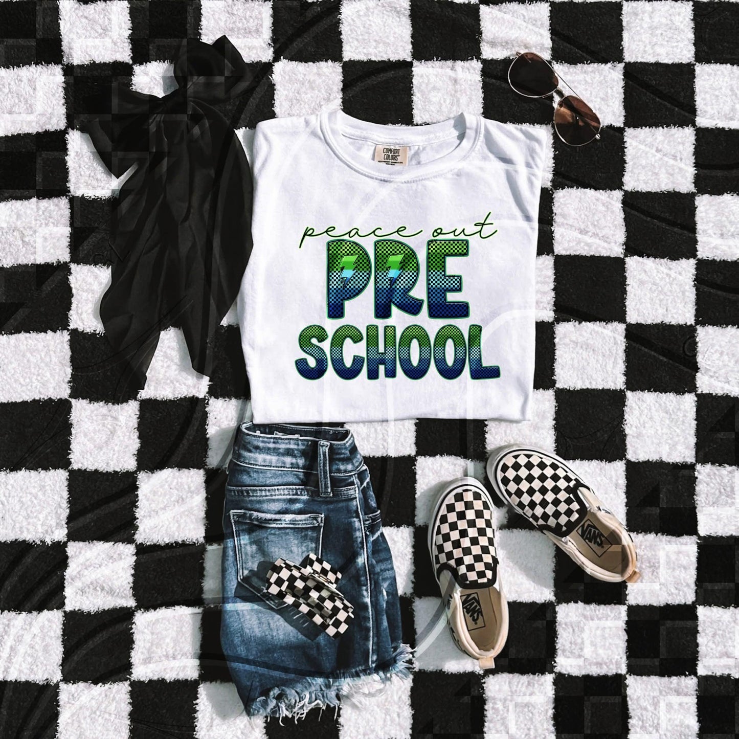 Peace out pre school DTF