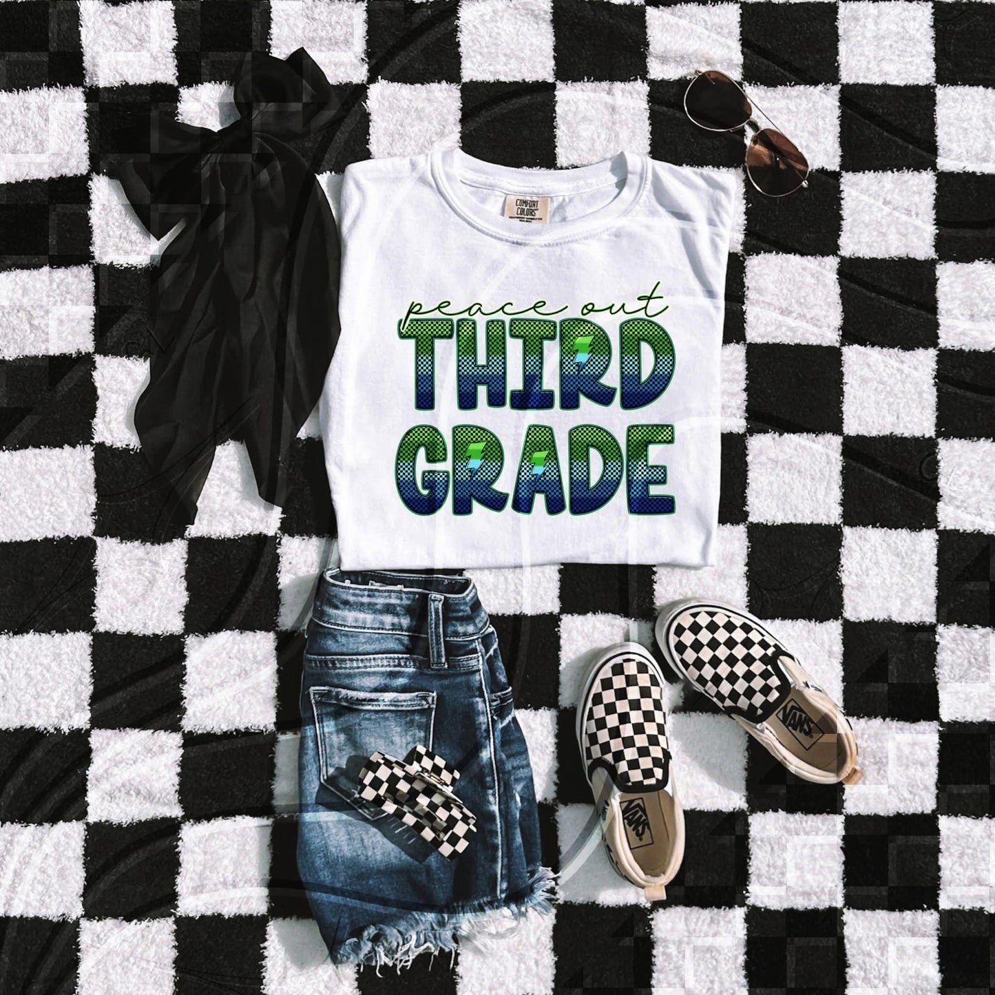 Peace out third grade DTF