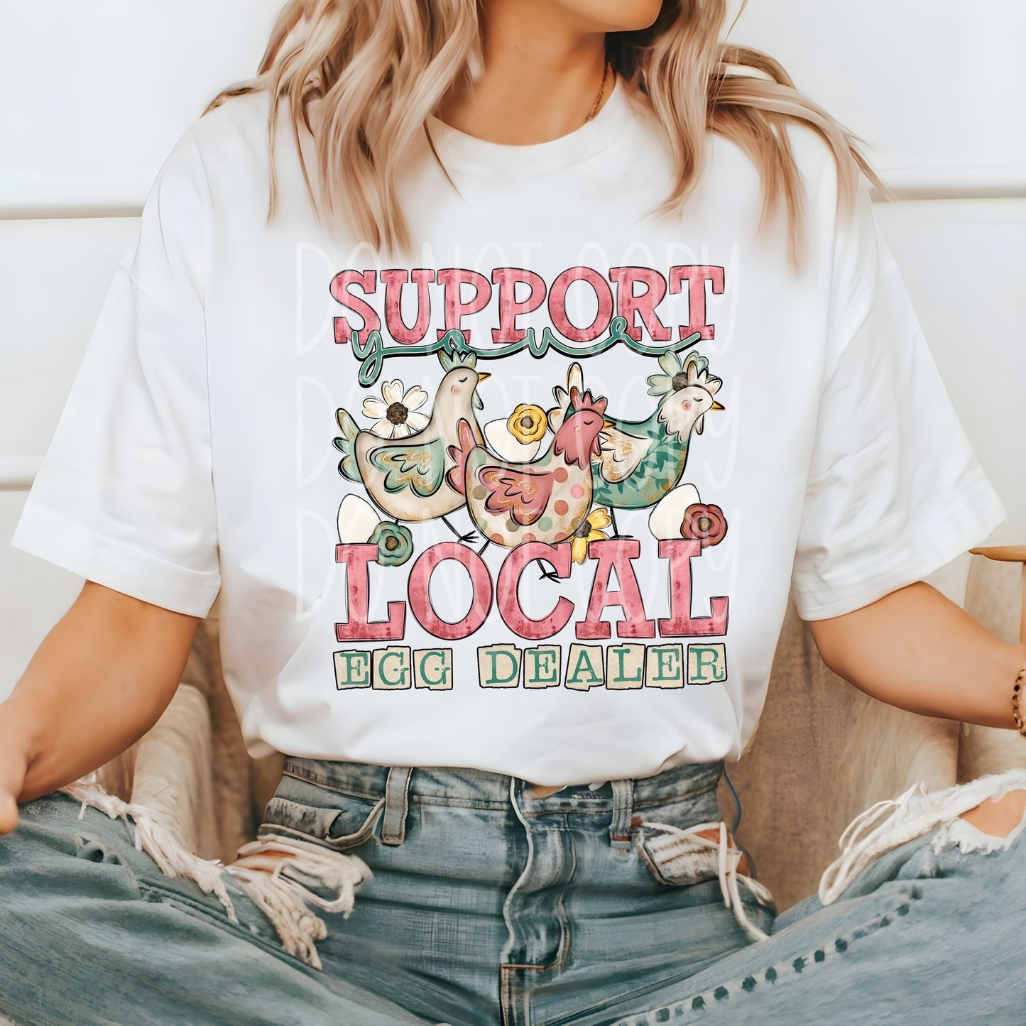 Support your local egg dealer DTF