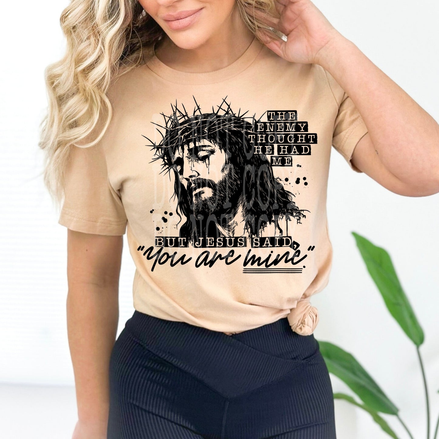 The enemy thought he had me but Jesus DTF