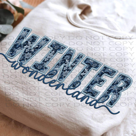 Winter wonderland DTF