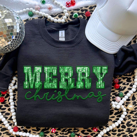 Merry Christmas DTF (green)