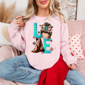 Love Turquois and Boots DTF