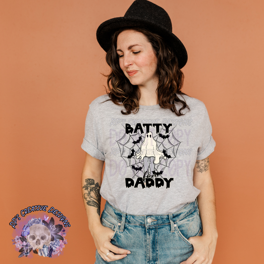 Batty For Daddy Black DTF