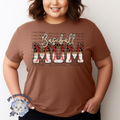 Baseball Mom Leopard Split Alpha DTF