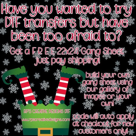 Try us 22X24 gang sheet