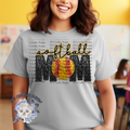 Faux Glitter Sports Mom