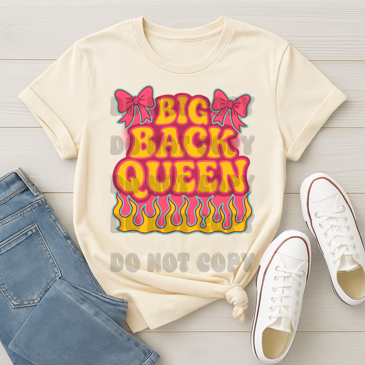 Big Back Queen DTF
