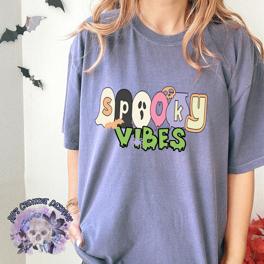 Spooky Vibes Pastel DTF